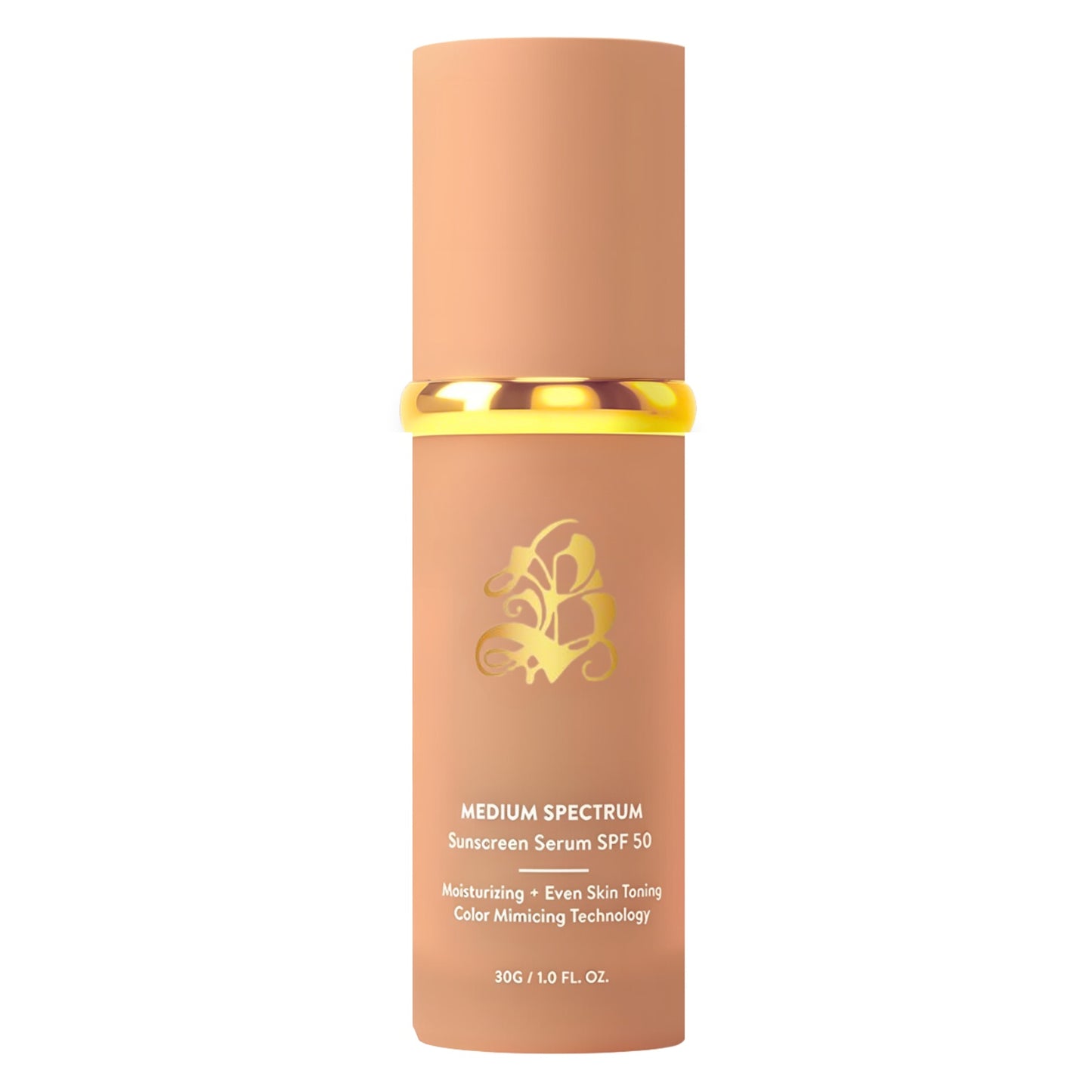 4-in-1 Natural Liquid Foundation, Medium Spectrum, SPF 50 Foundation Sunscreen - Full Coverage Liquid Foundation Waterproof Concealer