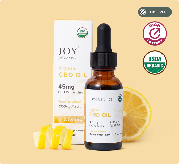 Organic CBD Tincture (Summer Lemon)